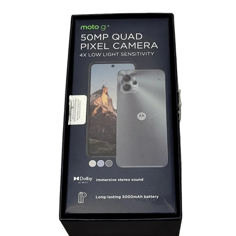 Celular Motorola Moto G13 128GB 4GB RAM - Azul Misterio