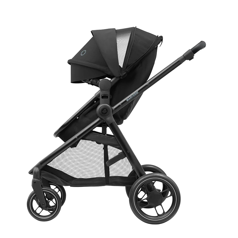 Coche Travel System Maxi-Cosi Zelia 3 + Pebble 360° + Fix Essential Grey