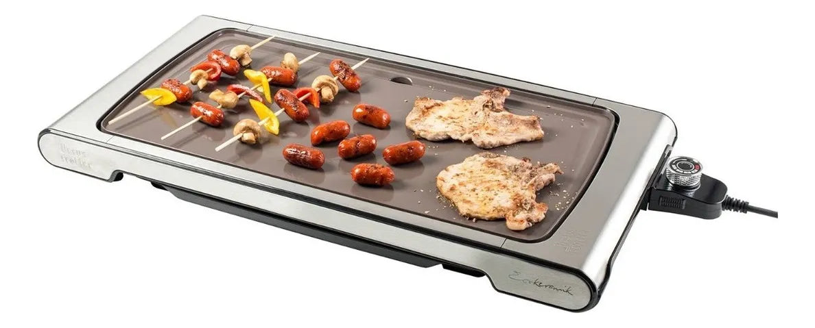 Parrilla Eléctrica Ursus Trotter Ut-Ecokeramik Gris