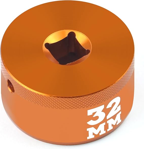 Dado Horquilla Generico Topcap Socket Para Bicicletas Naranjo 32MM