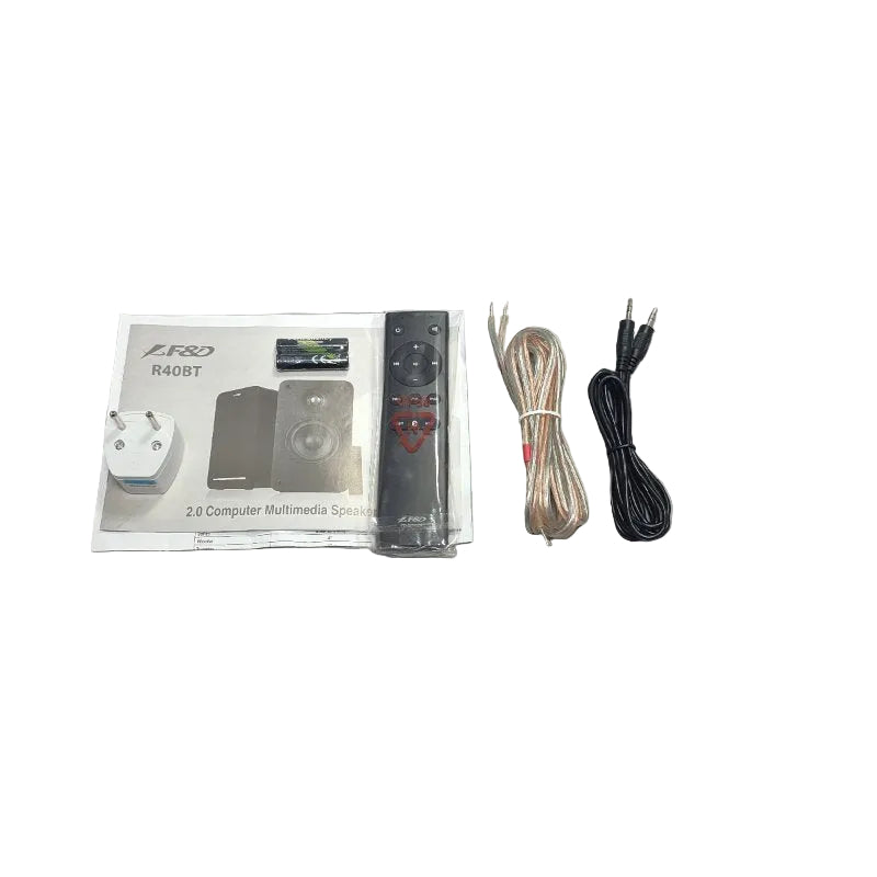 Parlante Multimedia Fenda R40BT 2.0 Bluetooth - Negro