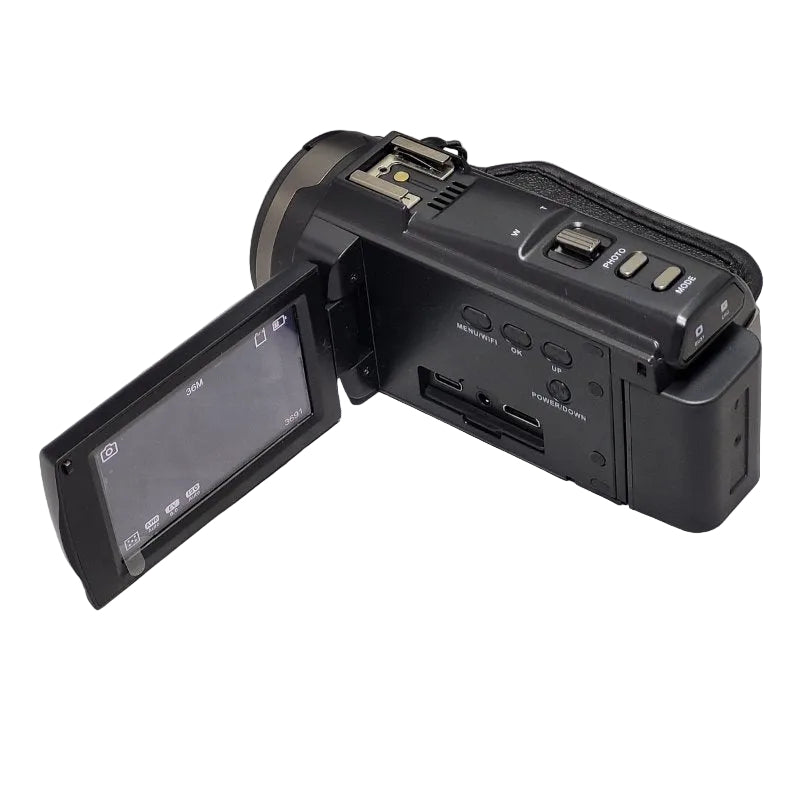 Cámara de Video Digital 5K Ultra HD HDV-255K - 48MP, WiFi, Ideal para Vlogging y Grabación Profesional