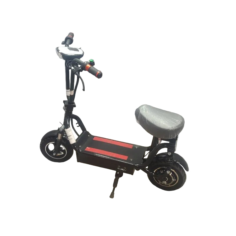 Scooter Eléctrico Adulto Plegable Negro - Velocidad 15 km/h