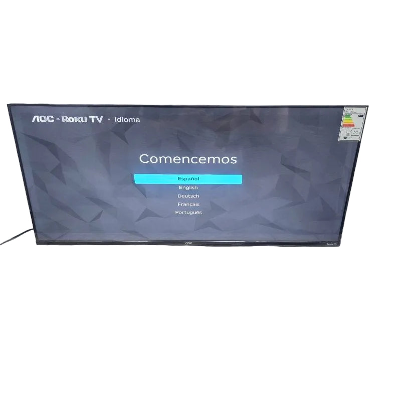 Smart TV LED 43 Pulgadas AOC 43S5045 con Roku TV