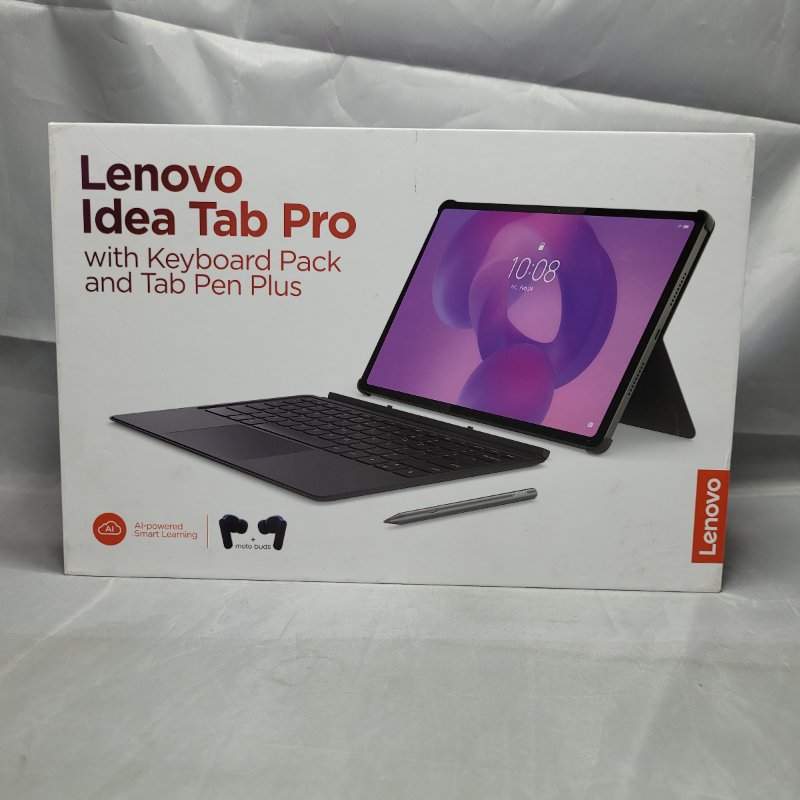 Kit Lenovo Tablet TB373FU 8GB RAM + 256GB, Pen Plus, Teclado y Moto Buds