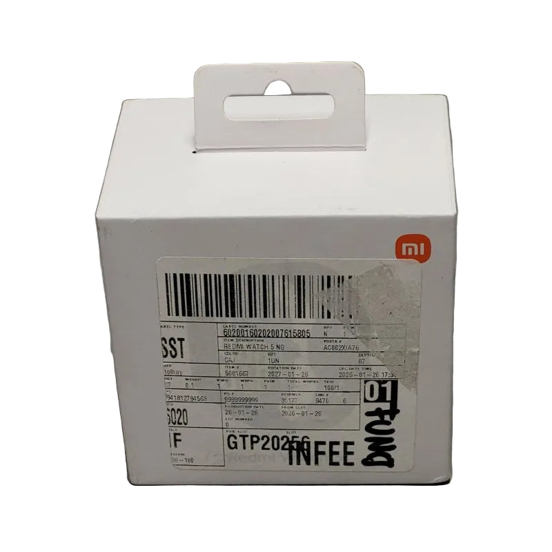 Reloj Inteligente Redmi Watch 5 Negro / Modelo M2462W1