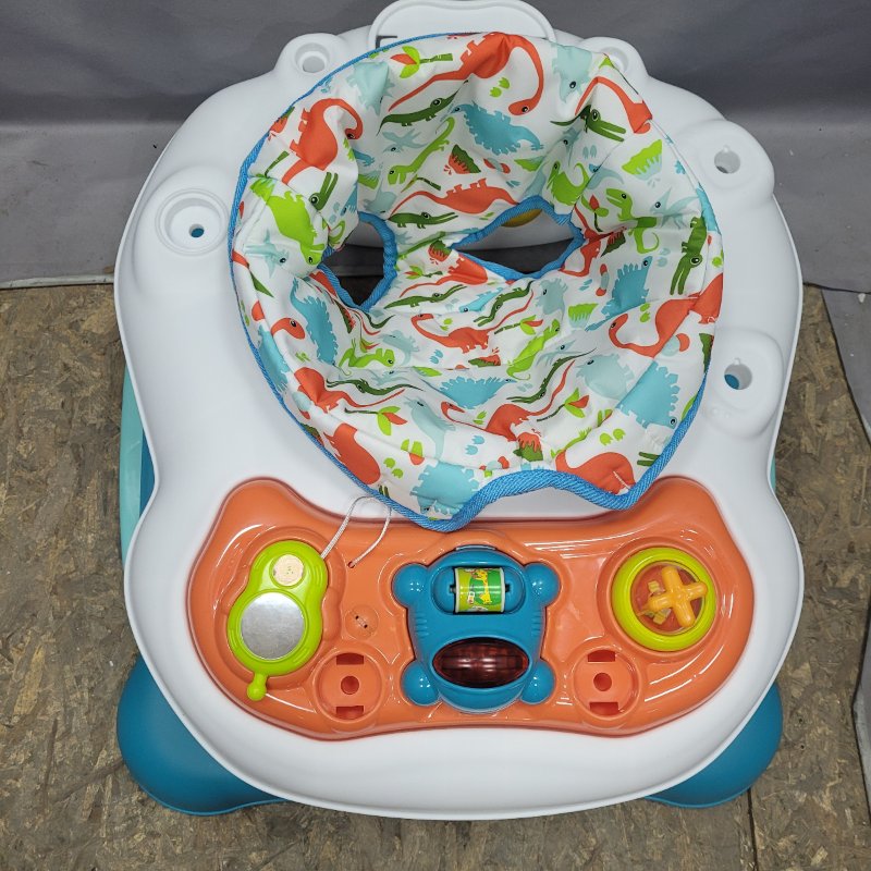 Andador 5 en 1 Infantil Baby Walker Blanco con Azul