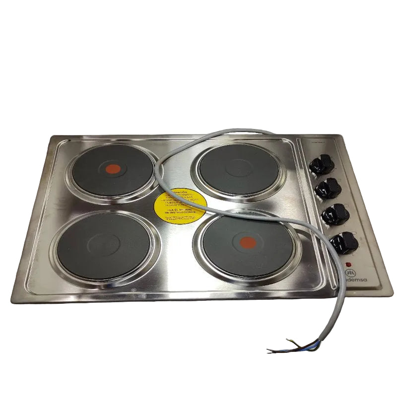 Encimera Mademsa M EE48ED Acero Inoxidable 4 Platos