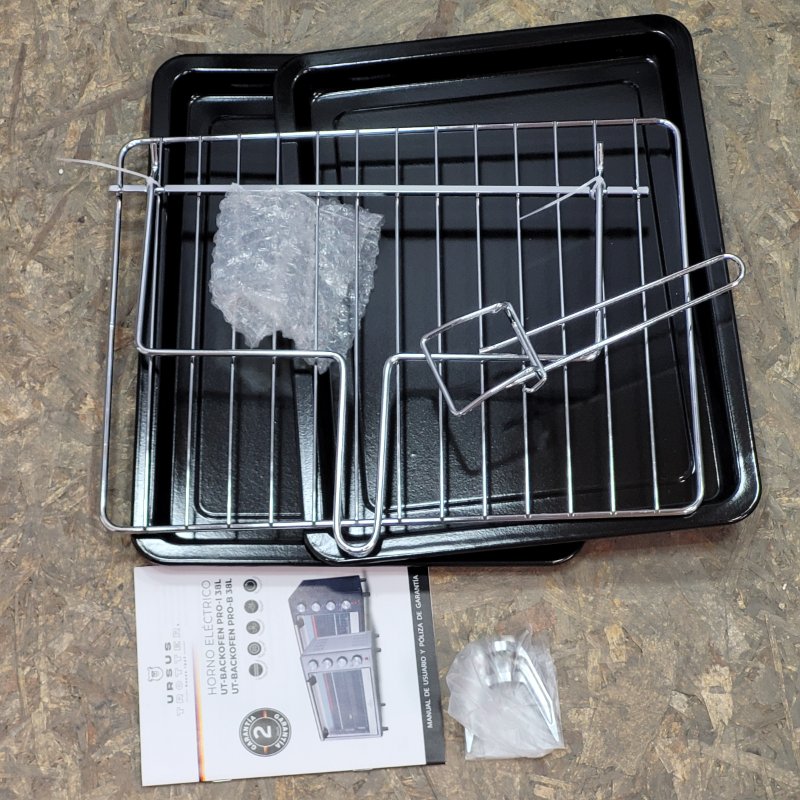 Horno Eléctrico URSUS TROTTER PRO-B 38 Litros Negro