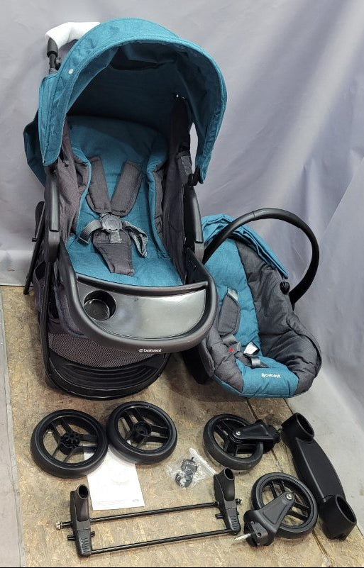 Coche de Viaje Bebesit 5282/Sienna Azul - Plegable y Ligero para Bebes