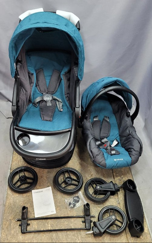 Coche de Viaje Bebesit 5282/Sienna Azul - Plegable y Ligero para Bebes
