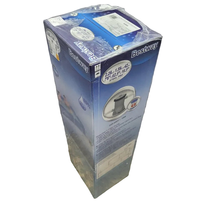 Piscina Rectangular Bestway Steel Pro 2.28m x 1.59m x 42 cm