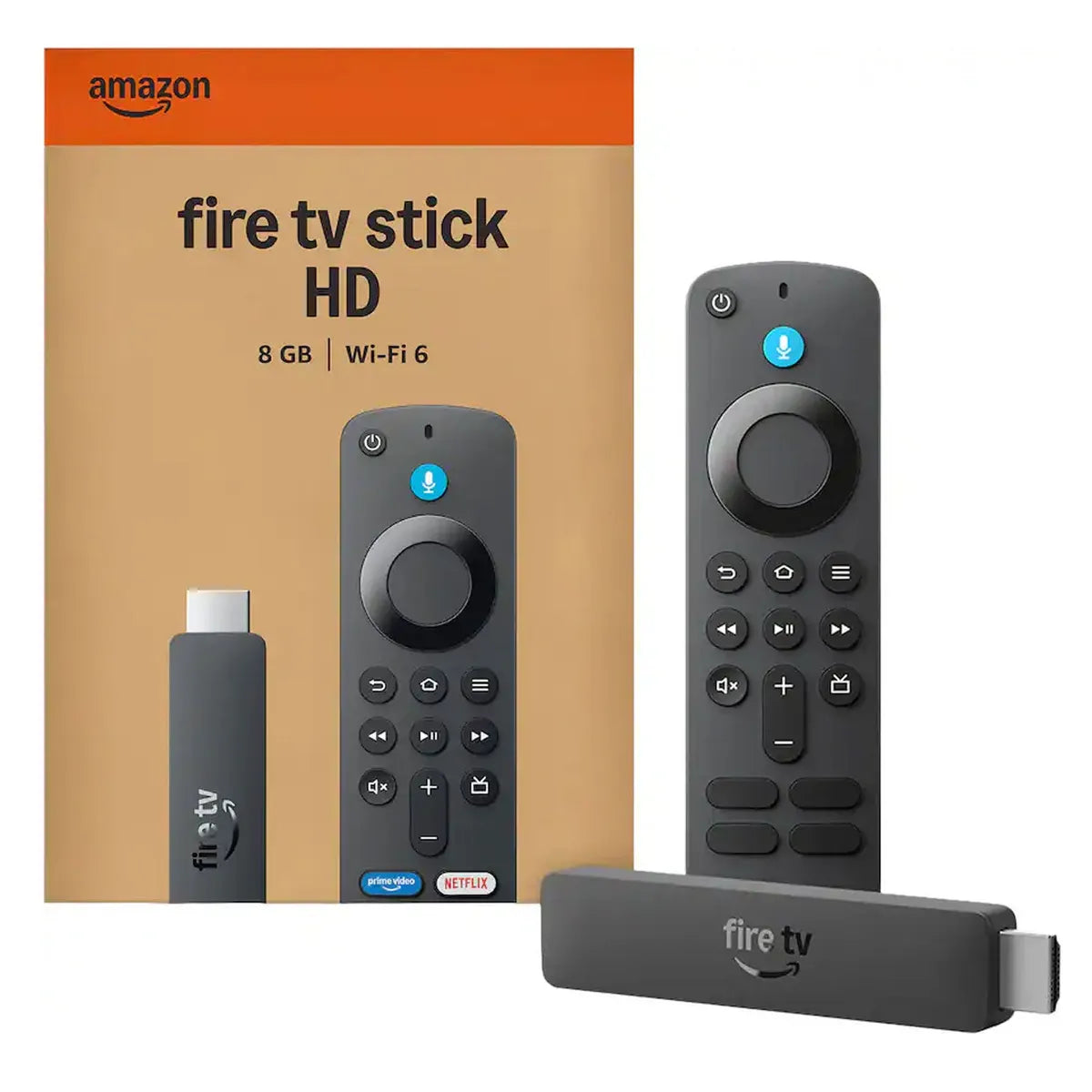 TV Stick HD Amazon Fire TV Stick Streaming 8GB, Negro