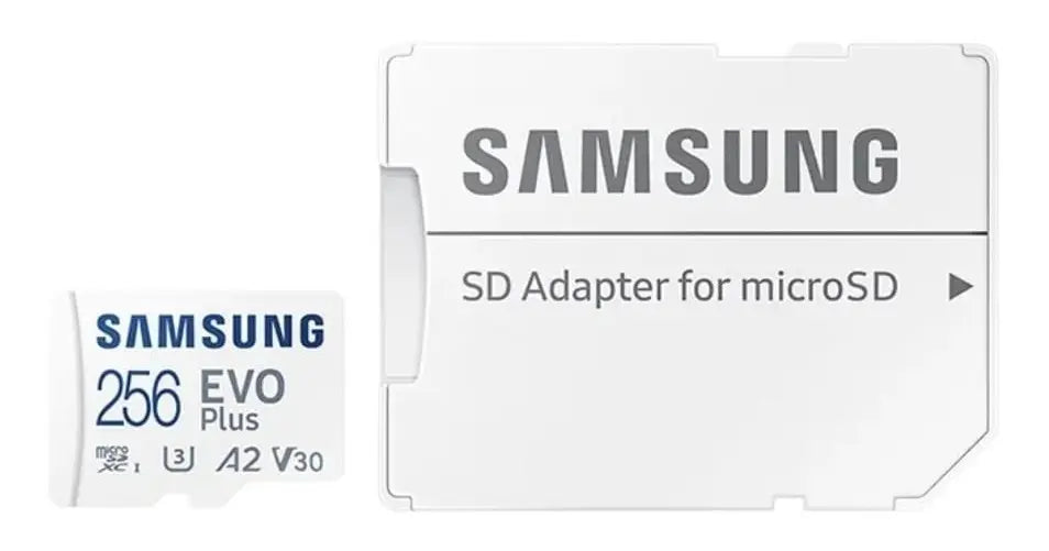 Tarjeta Micro SD Samsung EVO Plus 256GB 130MB/s U3 4K