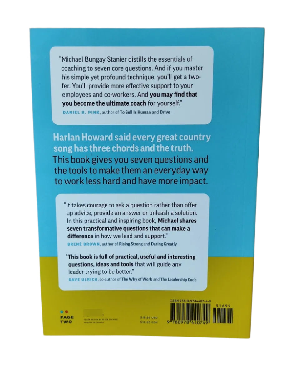 Libro Michael Bungay Stanier The Coaching Habit