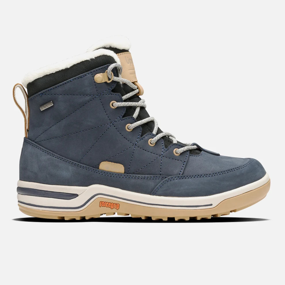 Botas Lippi Mujer Native Mid LI – Azul Noche / Taupe, EUR 39 / 25 cm