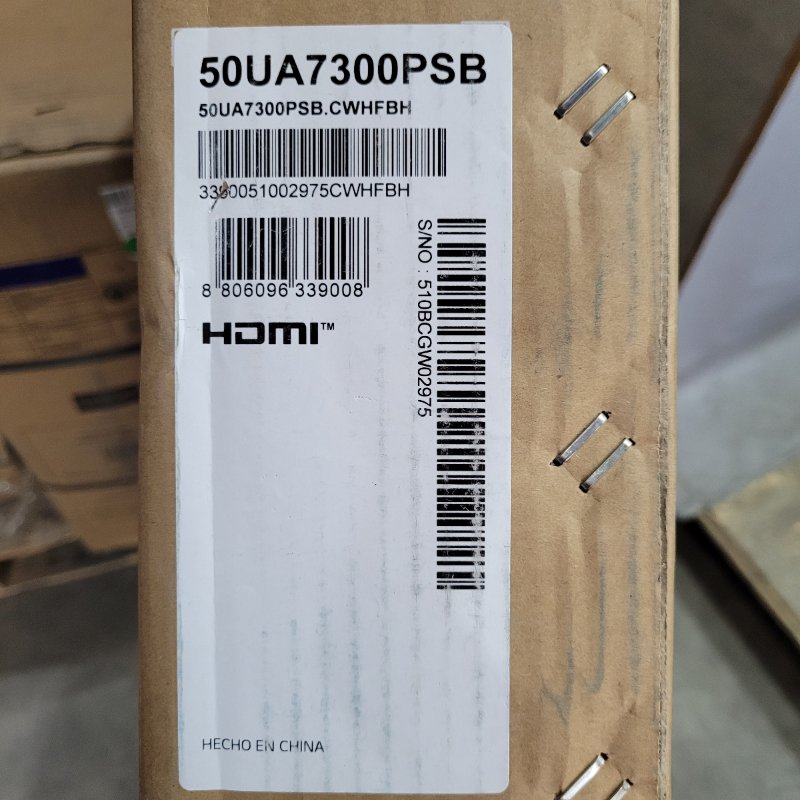 Smart TV LG 50UA7300PSB 50 Pulgadas UHD 4K, Negro