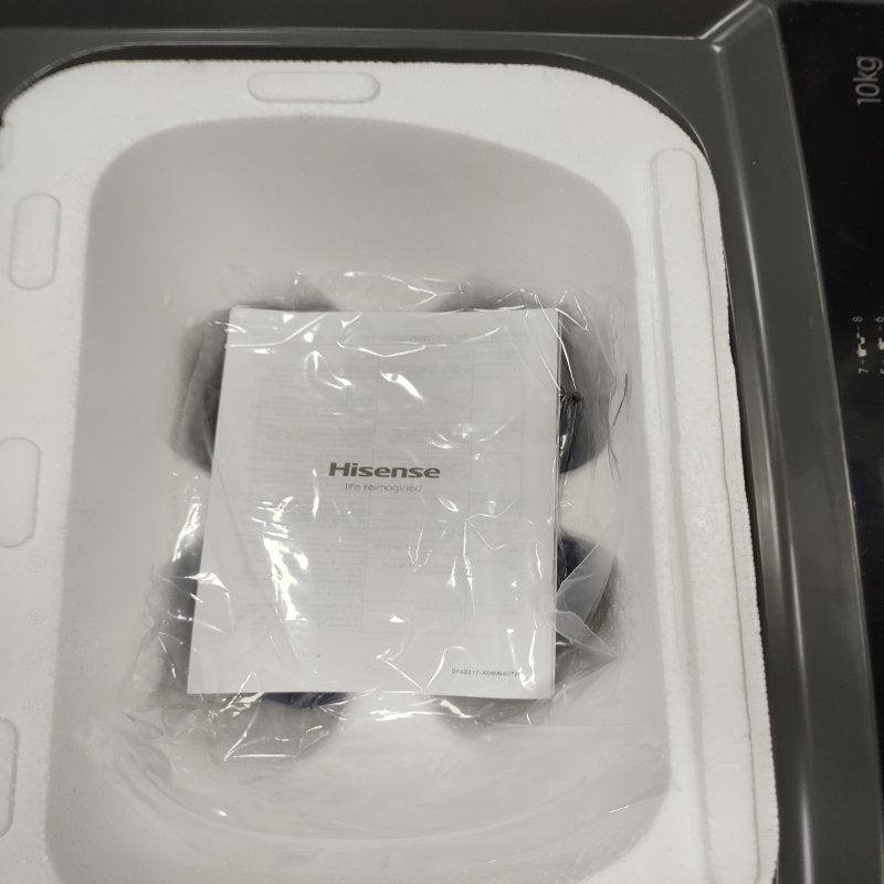 Lavadora Automática Hisense WT1D1030UT Gris 10 kg