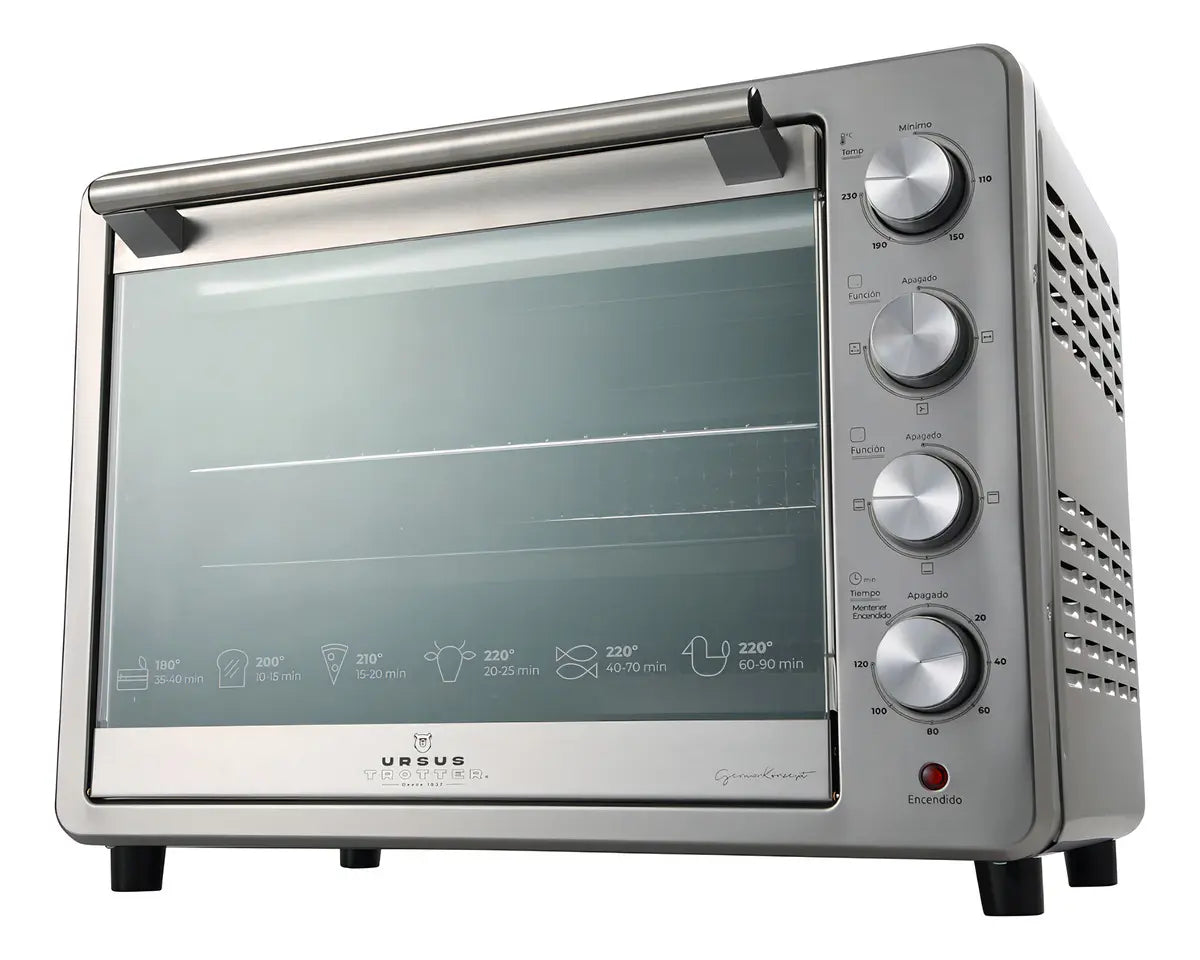 Horno Eléctrico Ursus Trotter UT-BACKOFEN PRO-I Gris 60 Litros