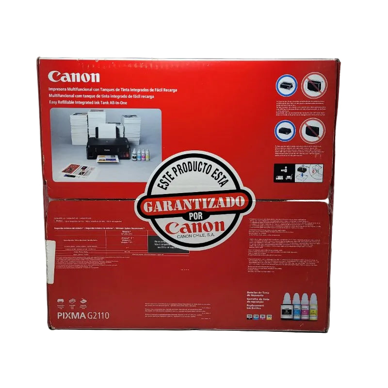 IMPRESORA CANON PIXMA INK EFFICIENT G2110