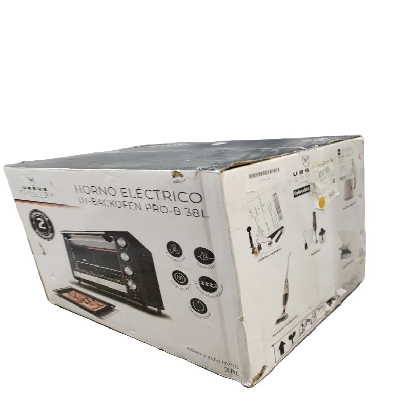 Horno Eléctrico URSUS TROTTER PRO-B 38 Litros Negro