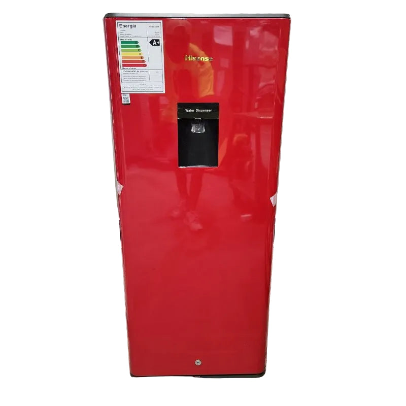 Refrigerador Hisense HRO179RD Rojo 177 Litros, 49x123x50 cm