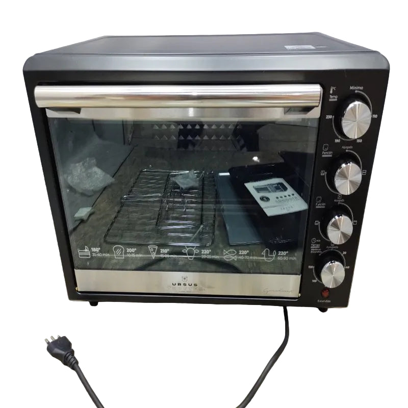 Horno Eléctrico URSUS TROTTER PRO-B 38 Litros Negro