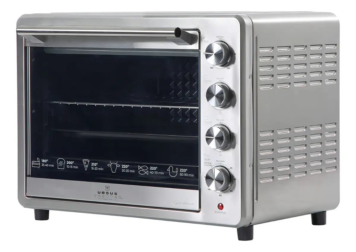 Horno Eléctrico Ursus Trotter UT-BACKOFEN PRO-I Gris 60 Litros