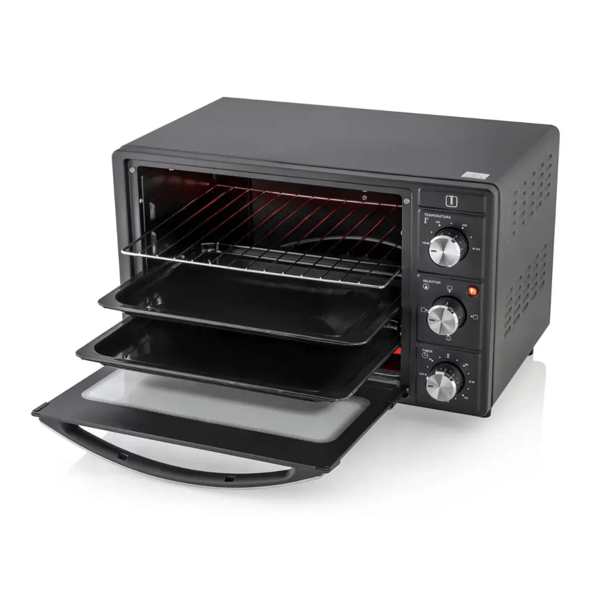 Horno Eléctrico Thomas TH-25N01 25 Litros Negro