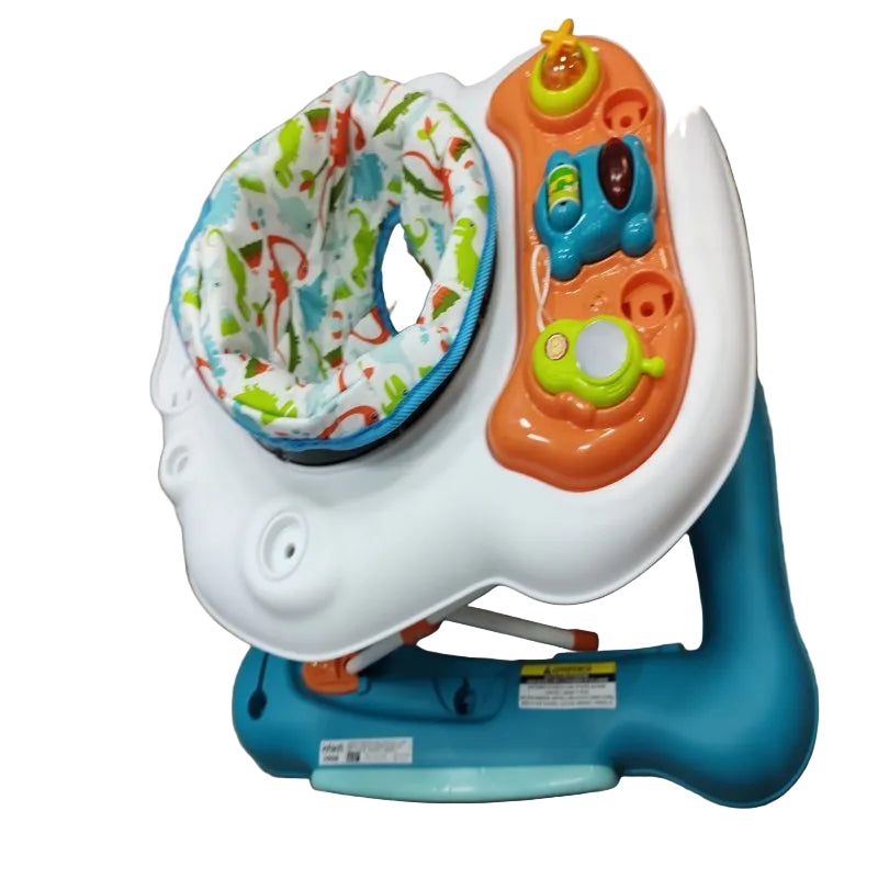 Andador 5 en 1 Infantil Baby Walker Blanco con Azul