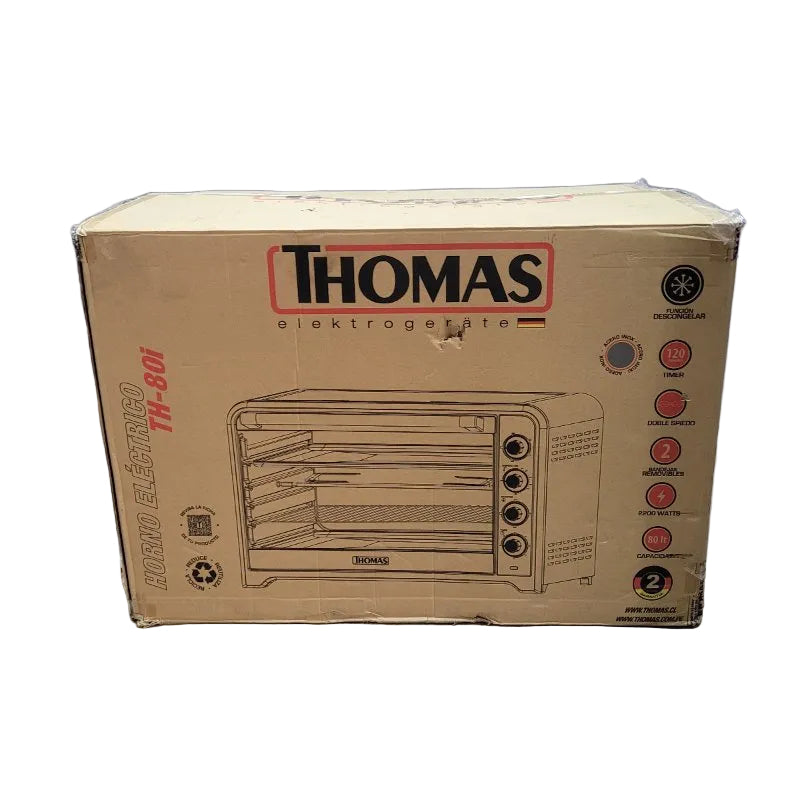Horno Eléctrico Thomas TH-80I 80 Litros