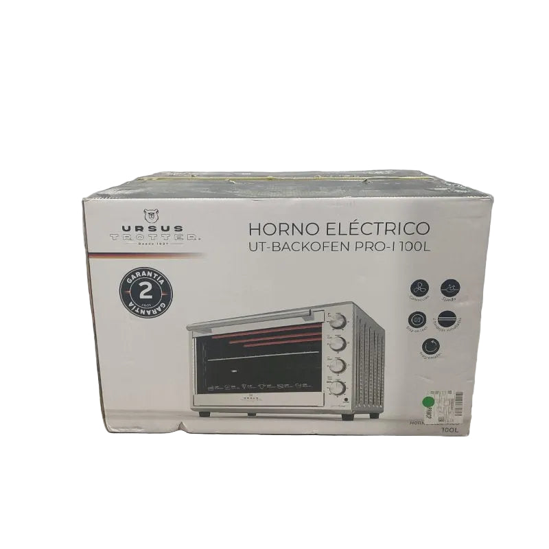 Horno Eléctrico URSUS TROTTER UT-BACKOFEN PRO-I 100L, 100 Litros
