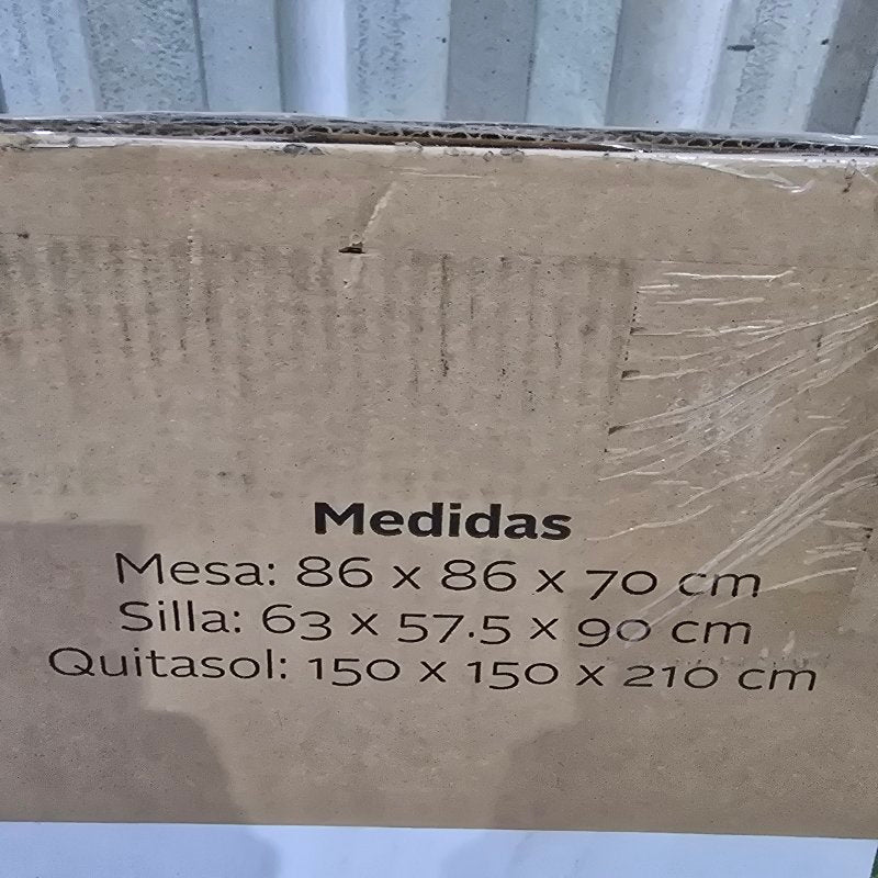 Set de Terraza Mainstays 6 Piezas Beige