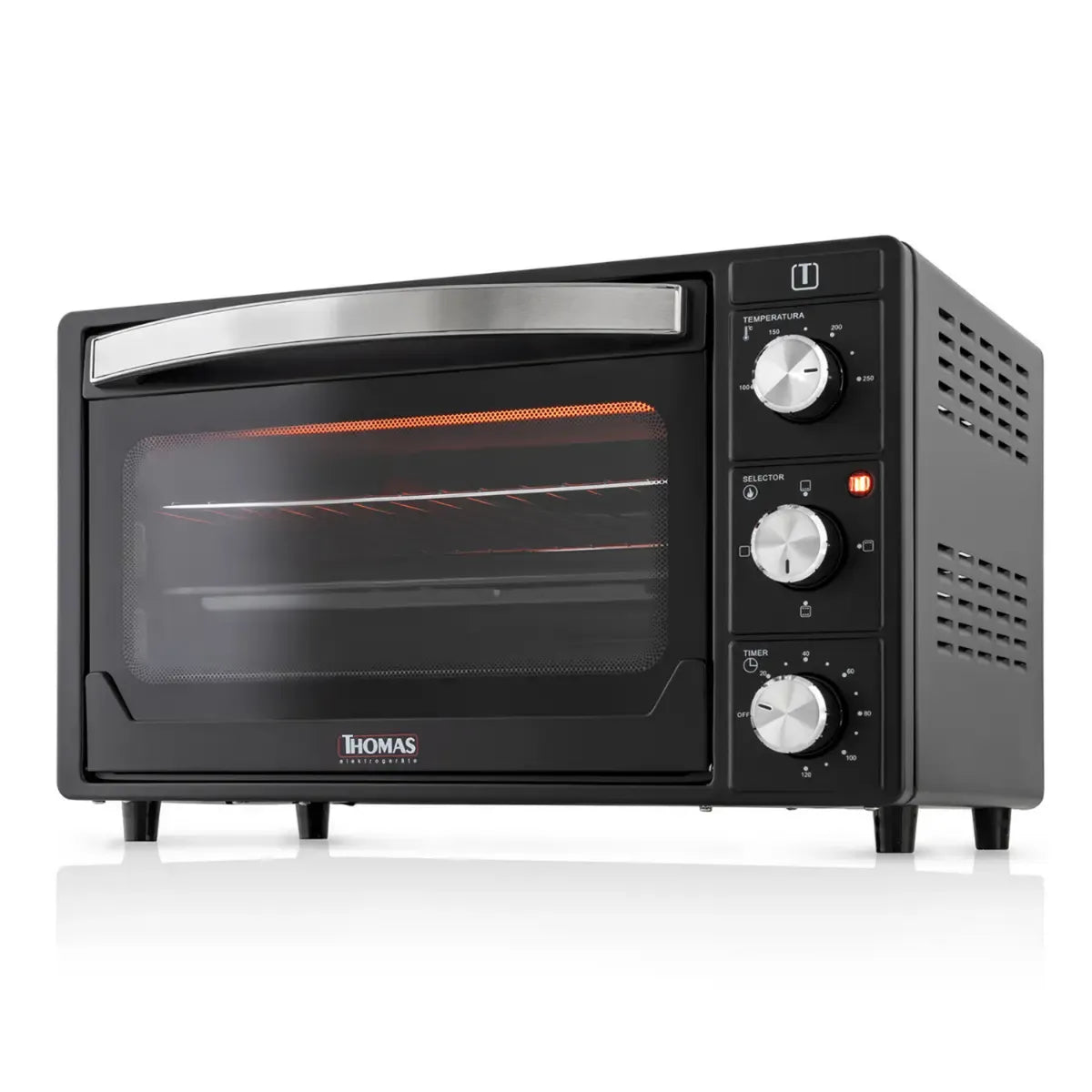 Horno Eléctrico Thomas TH-25N01 25 Litros Negro