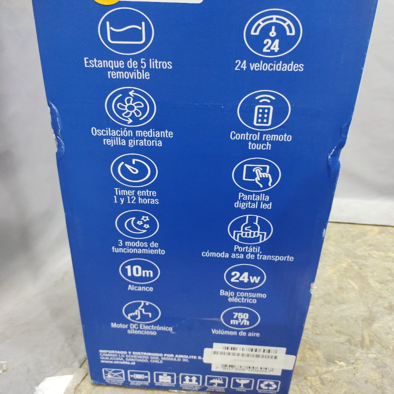 Enfriador Evaporativo AiroLite EVT 2301 Slim Blanco