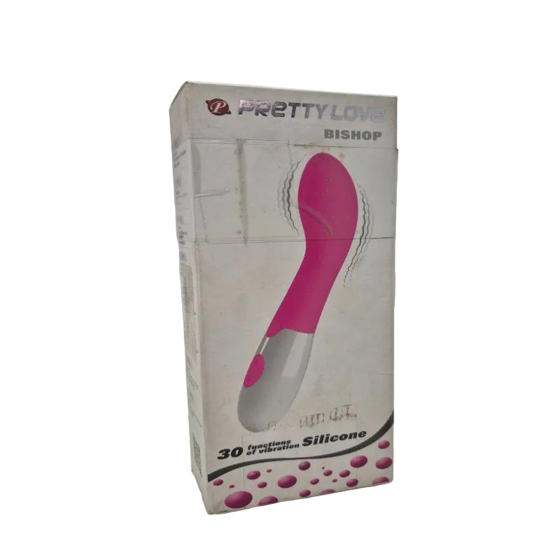 Vibrador Consolador Pretty Love Bishop 30 Niveles de Vibración Rosado