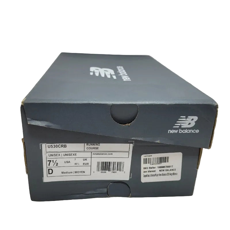Zapatillas Running New Balance U530CRB Negro EUR 40.5/ US 7.5 / 25.5 cm Femenino