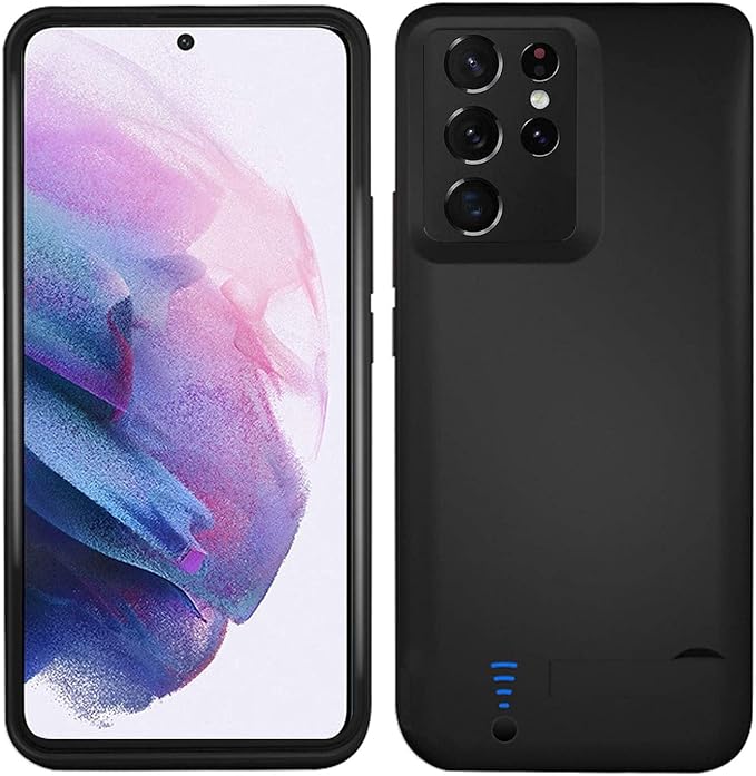 Cargador Funda Generico Case For Samsung S20 Plus Negro