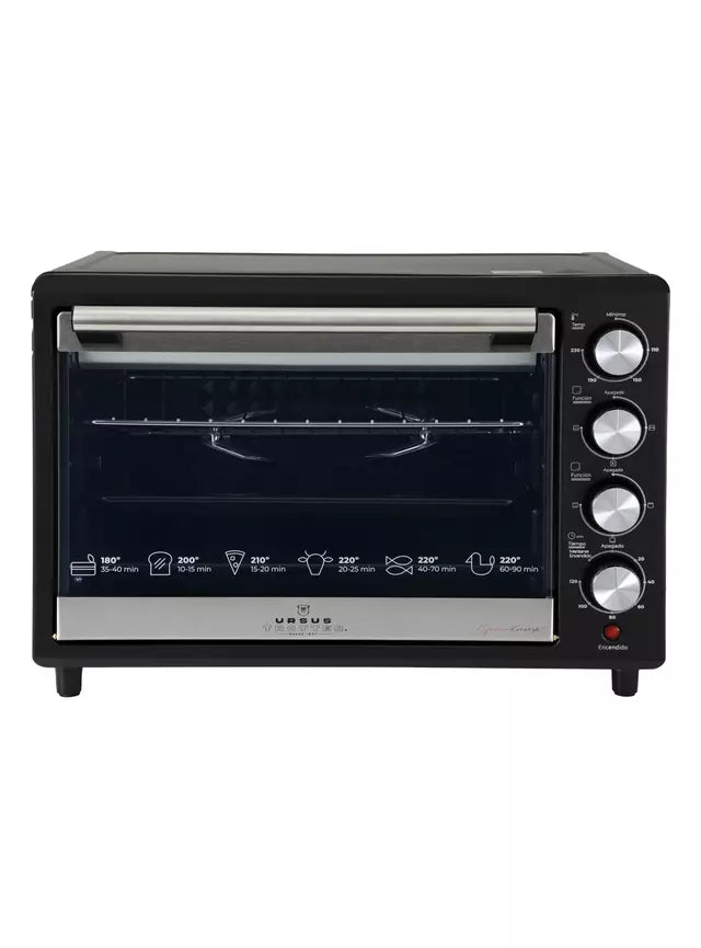 Horno Eléctrico Ursus Trotter Pro-B 38 Litros Negro