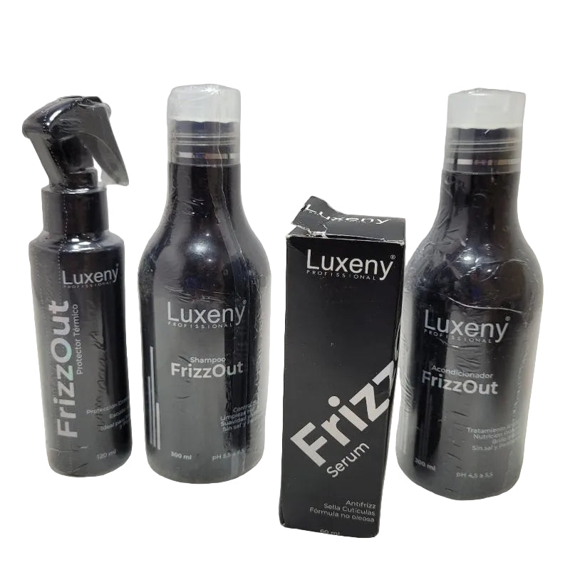 Kit Profesional Antifrizz Luxeny Frizzy Out 4