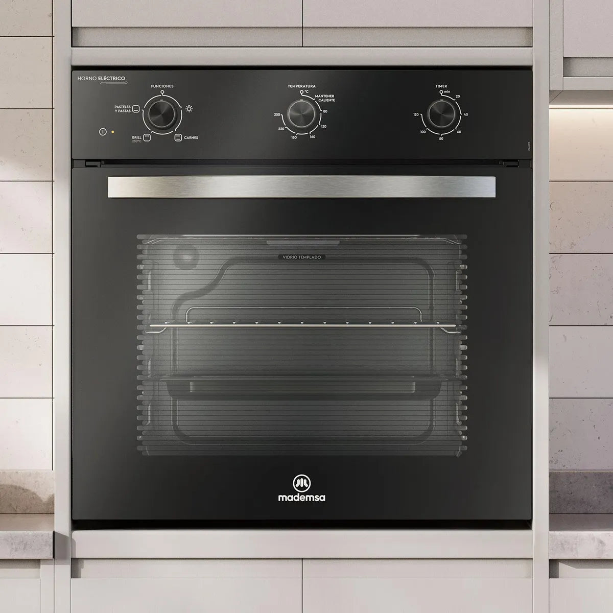 Horno Eléctrico Empotrable Mademsa OM6TB Negro