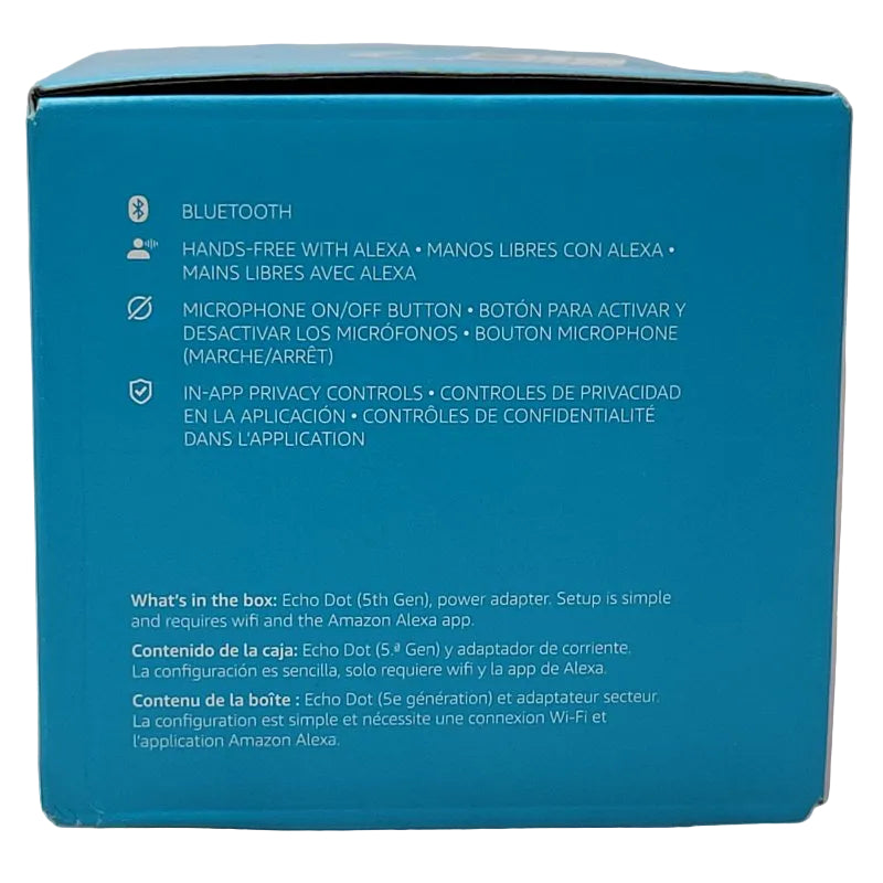 Altavoz Inteligente Echo Dot (5ª Generación) con Alexa - Negro