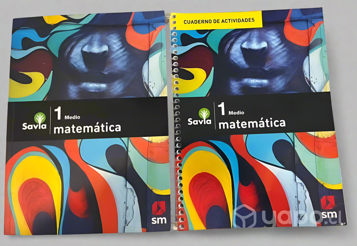 Pack Libro Y Cuaderno De Actividades Sm Primero Medio Matemática