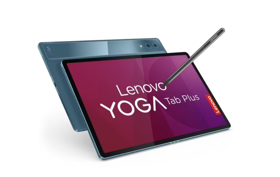Tablet Lenovo Yoga Tab Plus TB520FU 12.7" 3K 144Hz + Teclado y Lápiz Azul Petróleo 16GB RAM 256GB ROM