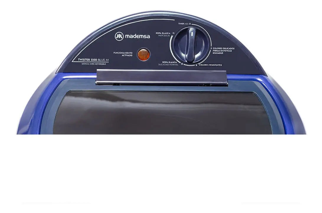 Lavadora Semiautomática Mademsa Twister 5100 Blue-M 16 kg