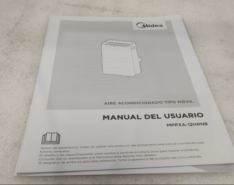 Aire Acondicionado Midea MPPXA-12HRN8 12000 BTU Blanco