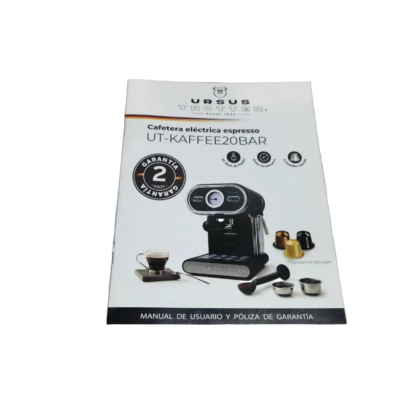 Maquina de Café Espresso Ursus Trotter UT-KAFFEE20BAR