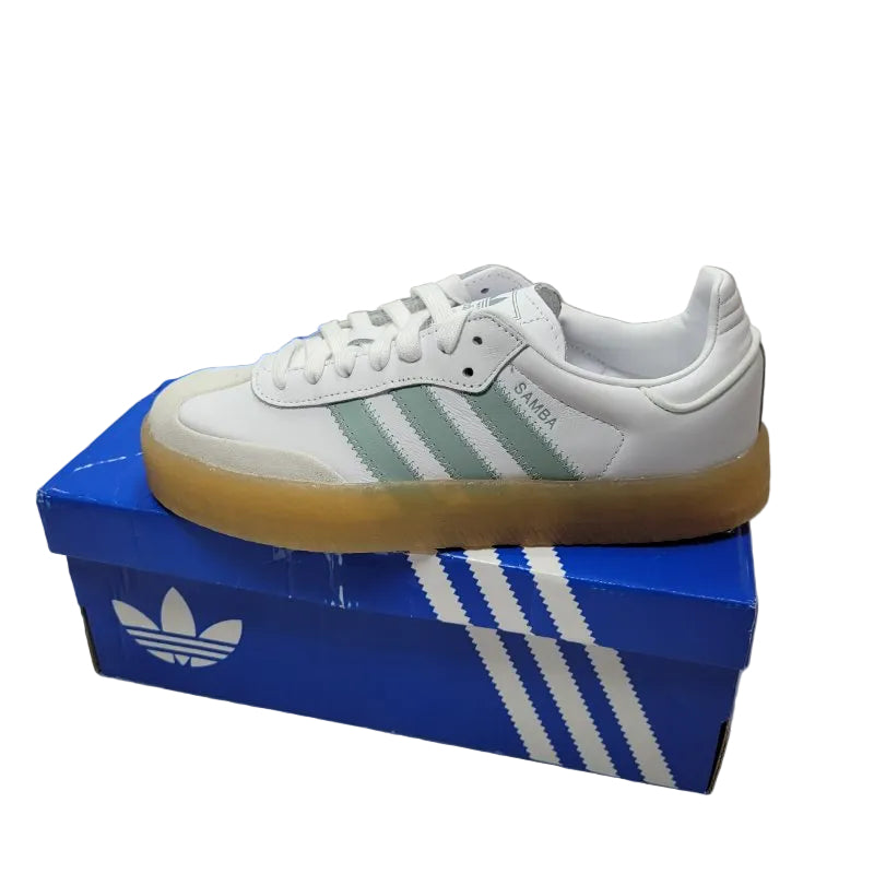 Zapatillas Adidas Sambae Blancas - Talla 5 US Femenino (22 cm)