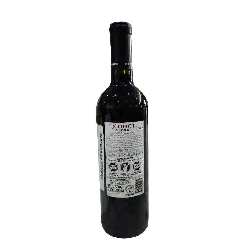 Vino Tinto Extinct Chono Red Blend – Valle de Colchagua, 750 ml, 2022