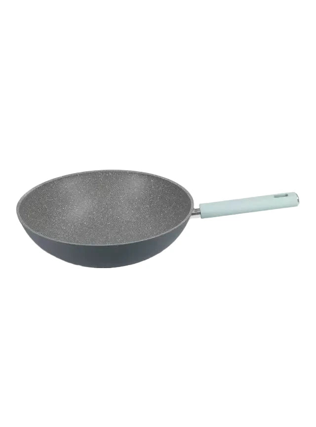 Wok con Tapa Klauben Essential 32 cm, Gris